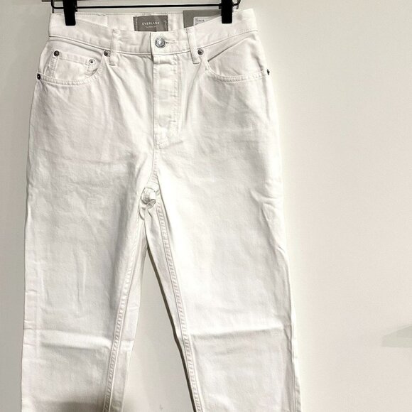 NWT Everlane The 90's Cheeky Straight Jean in Bone - Size 26 - Picture 6 of 11